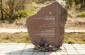 El monumento conmemorativo a los 3.000 judíos asesinados durante las distintas acciones en Volozhyn, situado en el cementerio judío.©Victoria Bahr/Yahad - In Unum